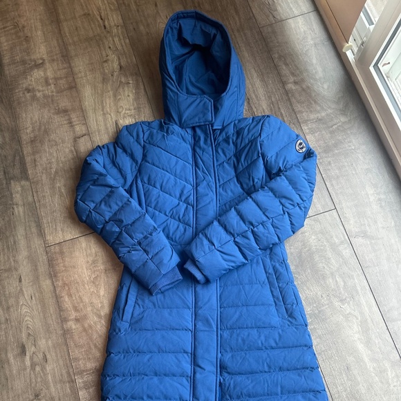 abercrombie and fitch down winter parka jacket XS puffer - Picture 1 of 3